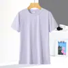 Verano 2024 nuevo conjunto de shorts y top versátil casual de seda helada para mujer, deportivo casual, secado rápido, transpirable, manga corta