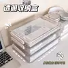 Caja de Almacenamiento de Documentos para el Hogar A4 Transparente para Documentos Importantes, Libro de Registro del Hogar, Bolsa de Almacenamiento para Datos y Exámenes