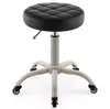 Silla Elevadora Taburete de Belleza Silla de Uñas Silla de Peluquería Taburete Industrial Polea Antiexplosión Giratorio Maquillaje Hogar Taburete con Respaldo