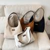 Bolso de Hombro de Pana de Gran Capacidad de Moda 2026 Otoño e Invierno Nuevo de Moda Elegante Bolso de Axila Bolso de Moda para Mujer