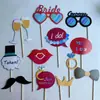 Accesorios para Fotos Dorados con Foil para Fiesta de Cumpleaños de Bebé, Libro de Deseos Divertido con Purpurina para Fotografía de Bodas