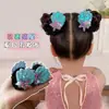 Peluca de Verano con Lentejuelas, Concha, Estrella de Mar, Cabeza de Bola, Anillo para el Cabello de Niña Pequeña, Dulce y Brillante, Anillo para el Cabello Nezha, Accesorios para el Cabello