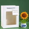 Día del Maestro Girasol Tejido a Mano Regalo de Cumpleaños Flor de Girasol Regalo para Novia