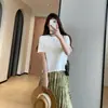 Liquidação! Camiseta feminina de alta qualidade com corte lateral afunilado, manga morcego e gola redonda, novo modelo de verão 2026 H072808