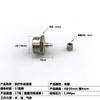 Conector pneumático de rosca rápida original PC conector rápido de rosca externa reto latão conector rápido de rosca reta passagem reta conector de tubo de gás porca de fixação passagem reta