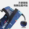 Cubrepiernas a prueba de nieve para niños, cubierta para zapatos de niño, exterior impermeable, arenoso, invierno, cubierta de nieve, a prueba de frío del noreste, equipo para nieve resbaladiza