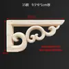 Xizang Madera Maciza Aplique de Flor de Esquina Decoración de Altar Estilo Chino Talla en Madera Nube Auspiciosa Dragón y Fénix Jugando con Perlas Estilo Chino Antiguo