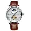 Reloj mecánico suizo TEVISE con movimiento totalmente automático, reloj mecánico luminoso para hombre, disponible en la provincia de Guangdong