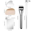 Raspador de Máscara Facial de Aço Inoxidável em Forma de Coração Transfronteiriço Raspador de Massagem Coração Raspador de Base Líquida Bastão de Cor Ferramenta de Beleza Facial