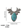 Accesorios de estilo vintage, desgastados, calados de margaritas pequeñas e inspirados en turquesa, estilo bohemio, hechos a mano, para DIY, de Amazon, transfronterizos
