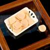 Miniatura de desenho animado simulação Casa de bonecas casa de bonecas mini lata de batatas fritas comida em miniatura modelo de brincar adereços para fotografia