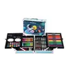 145 Caja de Aluminio Pincel Set de Bolígrafos Acuarela Doble Capa Aleación de Aluminio Crayones para Niños Óleo Pintura Arte Graffiti Herramientas