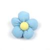 Nova moda tecido de girassol com enchimento de algodão flor de cinco pétalas veludo flor com enchimento de veludo adereço de cabeça acessórios de cabelo acessórios auxiliares acessórios de flor para sapatos