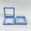 Caja Flotante Pe Caja Transparente para Empaque de Joyería Caja de Almacenamiento y Exhibición para Collares, Anillos, Pulseras Caja de Almacenamiento para Uñas Portátil