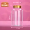 Frasco Cápsula 15/50/100ml Frasco Plástico Sub-Fracionamento Frasco de Grande Capacidade com Boca Larga Pote Transparente Selado Fabricante Atacado