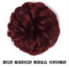 Banda para el cabello rizado lista para usar, Peluca para moño, Banda para el cabello simulada, Bolsa de flores para cabello rizado, Bolsa para el cabello, Volumen de cabello esponjoso, Diadema, Banda para el cabello