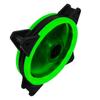 Ventilador de refrigeración para computadora de 12 cm Double Halo 12025 ARGB streamer, ventilador de chasis de doble apertura colorido