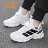 Sapatos Infantis Delhui Sapatos Esportivos Infantis 2026 Novo Estilo Malha Respirável Antiderrapante Leve Velcro Sapatos Brancos para Meninos