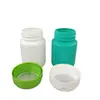 Venta al por mayor 100ml frasco de sal explosiva en polvo tapa de color polvo de grano polvo de reemplazo de comida frasco de plástico frasco de leche en polvo