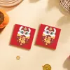 Sobre Rojo de Año Nuevo 2026 Año Nuevo del Caballo Bolsa Creativa de Sobre Rojo Paquete de la Suerte de Nochevieja Paquete Rojo Personalizado