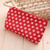 Bolsa de Cosméticos Floral Simple Coreana, Bolsa Pequeña de Almacenamiento de Gran Capacidad, Lindo Regalo de Bolsa de Aseo para Damas