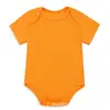 Roupas de Bebê de Verão Triangulares de Manga Curta para Comércio Exterior, Pijamas Finos para Meninos e Meninas, Macacões de Bebê de Algodão