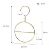 Perchero multifuncional de color dorado para uso doméstico, organizador de corbatas, almacenamiento de anillos para bufandas, colgador de toallas, accesorio de anillo de metal para bufandas