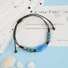 Pulsera de cerámica de Jingdezhen, nueva y que no se decolora, para estudiantes mujeres, pulsera de cuentas de estilo antiguo, pulsera de cerámica fresca y moderna
