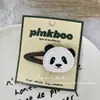 Novo Presilha de Cabelo de Coelho de Desenho Animado em Couro Estilo Coreano Design de Nicho Presilha para Franja Lateral Acessório de Cabelo Infantil