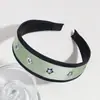 Diadema Estilo Coreano Nuevo Dulce Accesorios para el Cabello Estrellas Huecas Y2K Sensación de Alta Gama Versátil para Salir Mujeres Diadema para Frente Alta Verano