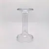 Suporte de Velas de Vidro de Cristal Retrô Europeu Suporte de Velas Haltere Jantar Romântico à Luz de Velas Decoração de Atmosfera de Casamento