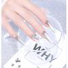 Internet-famoso Little Red Riding Book Hot-selling Mixed Manicure Borboleta Jóias DIY Handmade Tridimensional Borboleta Resina Metal Borboleta
