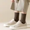 Calcetines de algodón de doble costura para hombre, calcetines nuevos de longitud media para otoño e invierno, calcetines de algodón para hombre, calcetines de algodón de negocios para hombre, venta al por mayor