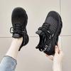Sapatos de Malha Respiráveis, Sapatos Femininos Confortáveis e Resistentes a Odores 2024, Sapatos Casuais de Malha Femininos Antiderrapantes e Resistentes ao Desgaste, Tamancos Atualizados com Solas Grossas