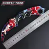 Machete giratório de cor aprimorada, yuzhibo skunk adaga modelo giratório de liga arma brinquedo sem lâmina aberta