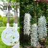 Guirnalda de Flores Artificiales de Glicina Violeta Flor de Seda Planta Decorativa Boda Colgante Guirnalda de Flores Falsas Decoración de Boda