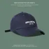 Nueva Gorra de Béisbol Unisex Versátil para Todas las Estaciones Bordado de Letras Callejero Gorra de Pico de Pato 1989 Versión Coreana para Parejas de Verano