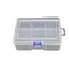 Caja de Almacenamiento Interior Vacía Transparente Caja de Plástico para Tapones para los Oídos Caja de Exhibición de Muestras de Herramientas de Ferretería Caja Organizadora de Accesorios de Empaque para Piezas