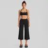Conjunto de ropa deportiva transfronterizo con hermoso sujetador deportivo de cuello halter en la espalda, conjunto de yoga de secado rápido para correr al aire libre, ciclismo y Pilates