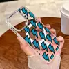 Adequado para Apple 17Promax Capa de Celular Magnética Azul Lightning de Tela Cheia Iphone17 Capa Dura 16 Nicho