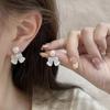 Pendientes vintage de bola de esmalte de caramelo para mujer, pendientes de otoño e invierno 2023, nuevos pendientes de temperamento de lujo ligeros y populares de alta calidad.