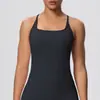 Sexy Escote en U Espalda Descubierta Deportivo Hermosa Espalda Sujetador de Yoga Secado Rápido como una Nube Ropa Exterior Chaleco a Prueba de Impactos Top de Running Fitness