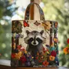 Bolso de Mano con Estampado de Moda Tendencia para Mujer 3D Transfronterizo Nuevo Producto Temu Amazon Bolso de Hombro Lona 300g