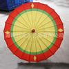 Link exclusivo único grande médio bambu rima link único guarda-chuva artesanato guarda-chuva estilo antigo papel óleo guarda-chuva barraca venda quente