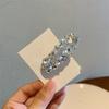 Luz de luxo super flash strass hairpin Coreia do Sul high-grade menina hairpin transparente dentado duckbill clipe franja clipe clipe lateral hairpin