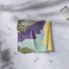 Bufanda de seda impresión personalizada logotipo de empresa a mapa personalizado pintura infantil diy pañuelo cuadrado de seda bufanda de mujer bi conjunto personalizado
