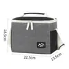 Bolsa de Hielo Popular de Color Contrastante Transfronteriza Bolsa Cruzada Aislada Camping al Aire Libre Conservación de Alimentos Bolsa de Hielo para Almuerzo Bolsa Gruesa para Lonchera