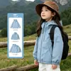 Chaqueta cortavientos para niña de doble cremallera de comercio exterior, nueva chaqueta elegante de otoño 2026, ropa infantil de moda, chaqueta de montañismo