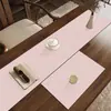 Camino de Mesa de Color Sólido, Mantel Individual de Té de Alta Gama, Mantel Antideslizante de Tierra de Diatomeas para Mesa de Té, Mantel Absorbente para Té, Posavasos, Mantel Drenante Aislante del Calor para Encimera