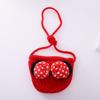 Sombrero Infantil Estilo Coreano Lindo Mickey para Niñas Sombrero de Lana para Niña Pequeña Bebé Sombrero de Pescador Tejido Conjunto de Moda Dibujos Animados